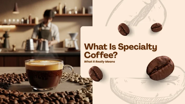 what is specialty coffee coffeeonix
