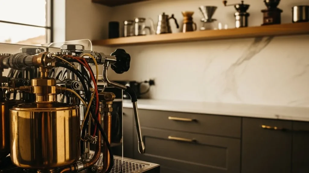 espresso machine boiler inspection