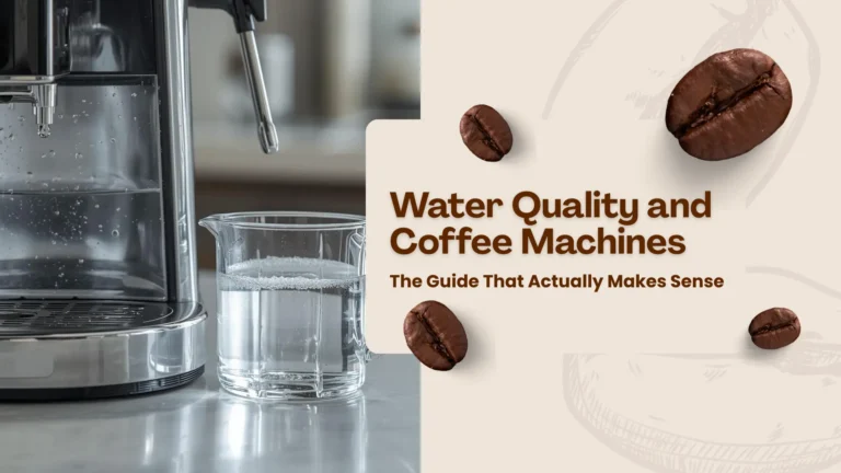 Water Quality and Coffee Machines hero image
