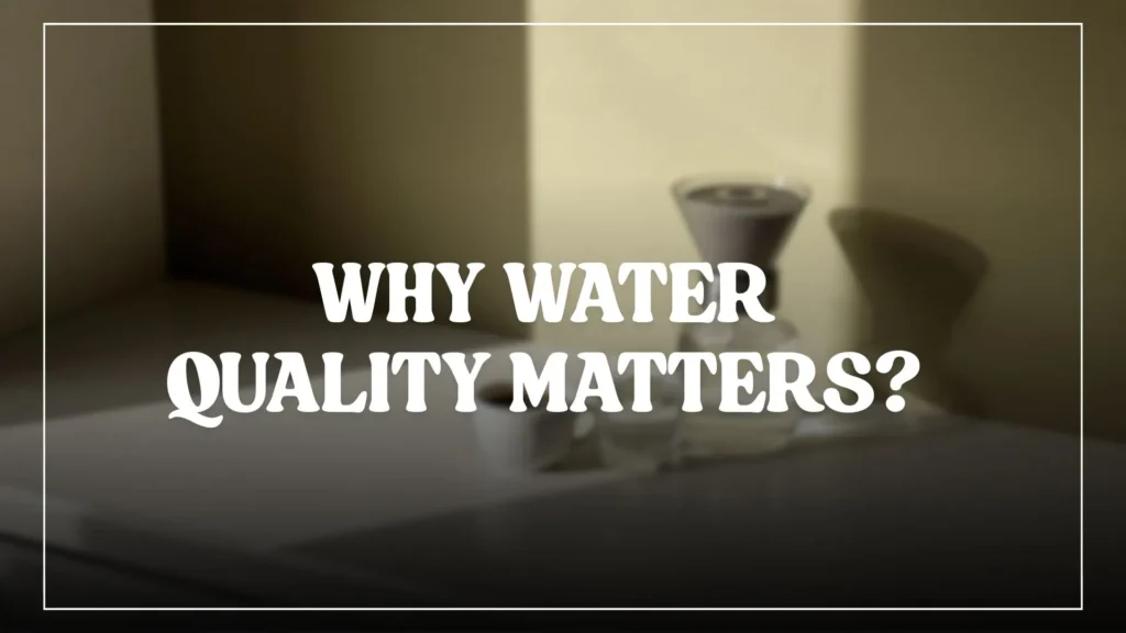 Why water quality matters? Coffeonix